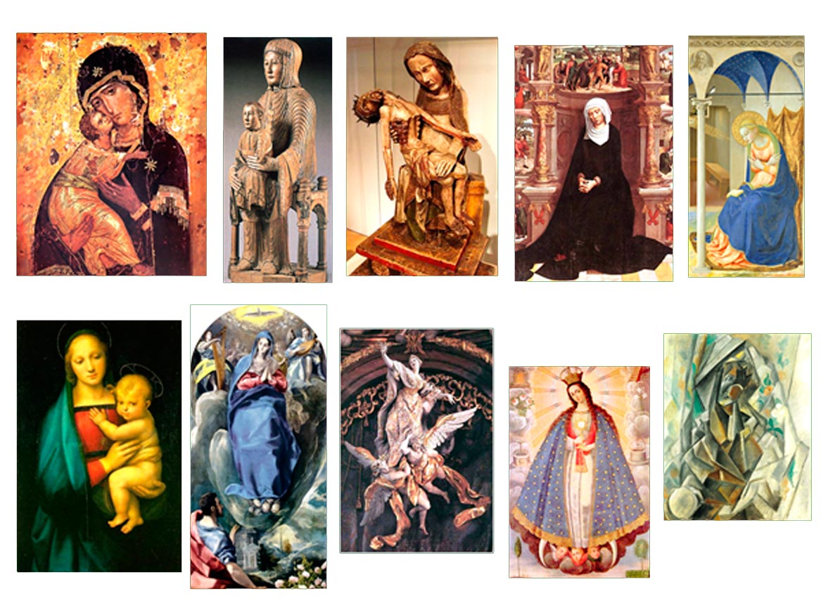 La Virgen MarÃ­a en el Arte La Virgen MarÃ­a en el Arte. Por MonseÃ±or  Fernando MarÃ­a Cavaller